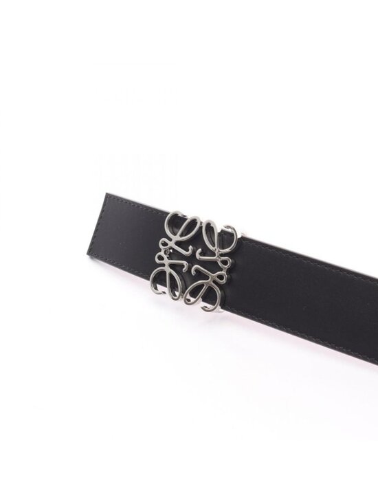 Loewe Belt Anagram Reversible Black Tan Leather main image 5